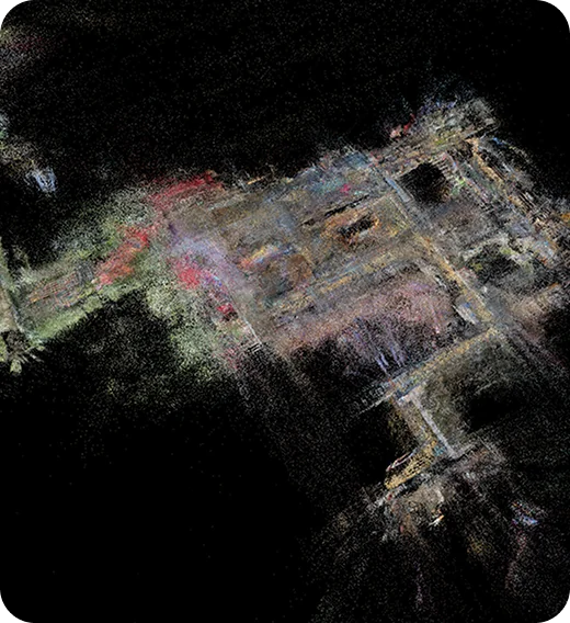 Point cloud scan of Emsphere, Bangkok, Thailand