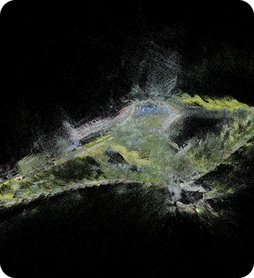 Point cloud scan of the School of Communication Arts, Bangkok University